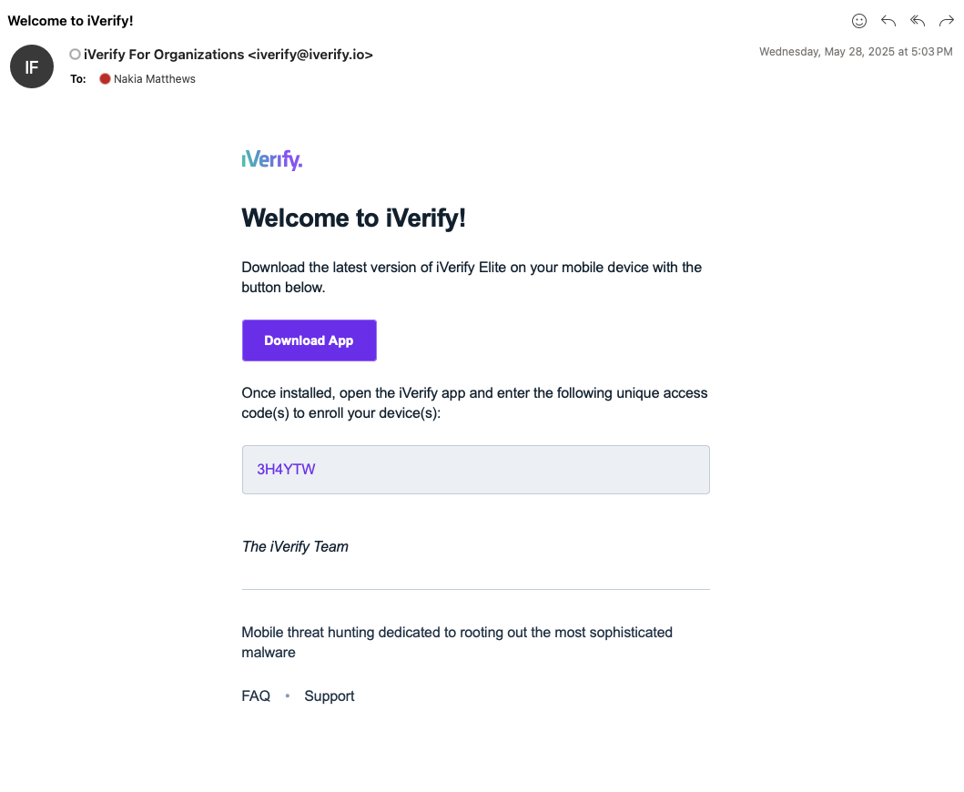 iVerify Setup | SolCyber Knowledgebase